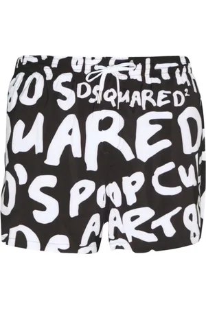 Dsquared2 Uomo, Costumi da bagno, Nero, M, new