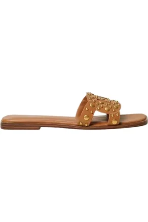 Twin-Set Donna, Scarpe, Marrone, 37 EU, new