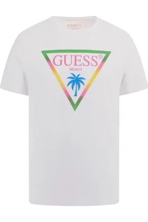 Guess Uomo, Top, Bianco, M, new