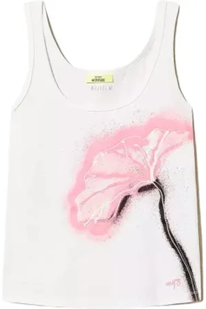 Twin-Set Donna, Top, Bianco, M, new