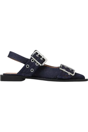 Ganni Donna, Scarpe, Blu, 40 EU, new