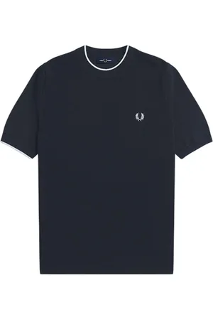 Fred Perry Uomo, Top, Blu, S, new