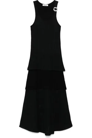WALES BONNER Donna, Abiti, Nero, M, new