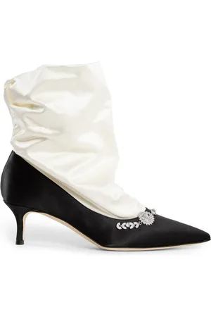Manolo Blahnik Donna, Scarpe, Nero, 38 EU, new