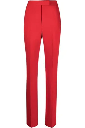 Salvatore Ferragamo Donna, Pantaloni, Rosso, S, new