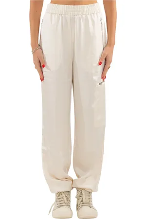 Lacoste Donna, Pantaloni, Bianco, M, new