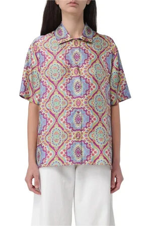 Etro Donna, Camicette , Multicolore, M, new