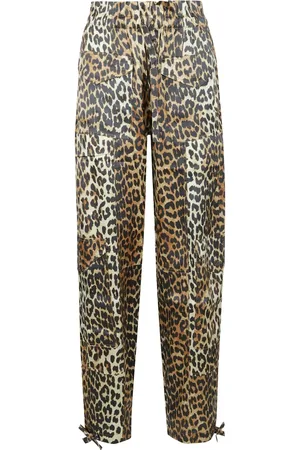 Ganni Donna, Pantaloni, Marrone, S, new