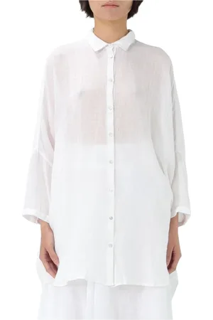 120% Lino Donna, Camicette , Bianco, XS, new