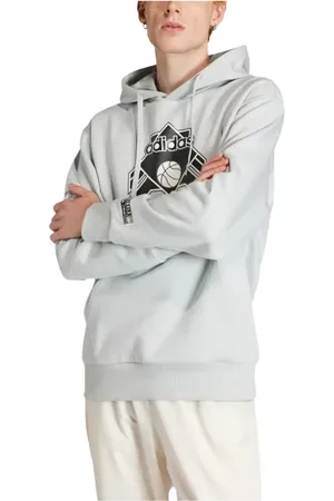 adidas Uomo, Felpe, Grigio, 2Xl, new
