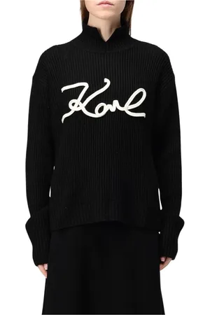 Karl Lagerfeld Donna, Maglie, Nero, L, new