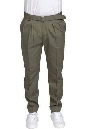 Paolo Pecora Uomo, Pantaloni, Verde, S, new