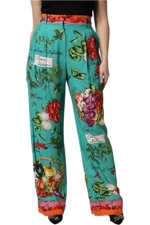 Dolce & Gabbana Donna, Pantaloni, Multicolore, S, new