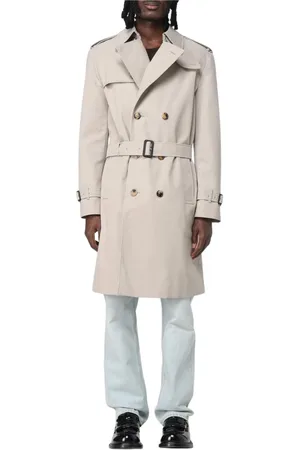 Burberry Uomo, Cappotti, Grigio, XL, new
