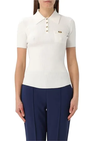 Elisabetta Franchi Donna, Top, Bianco, L, new