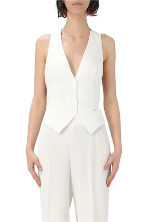 Elisabetta Franchi Donna, Giacche, Bianco, M, new