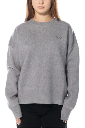 OLAF HUSSEIN Donna, Maglie, Grigio, M, new