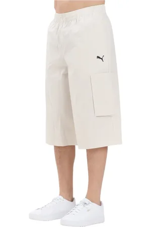 PUMA Uomo, Pantaloncini, Bianco, S, new