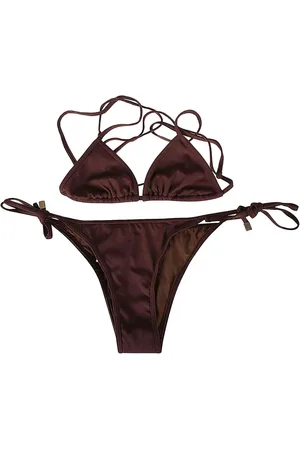 The Attico Donna, Costumi da bagno, Marrone, L, new