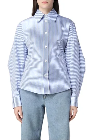 Bottega Veneta Donna, Camicette , Blu, S, new