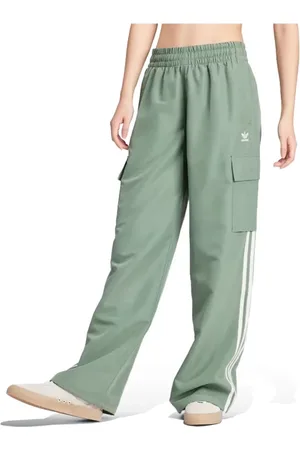 adidas Donna, Pantaloni, Verde, L, new