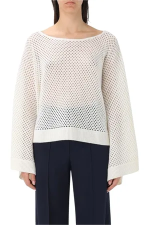 Allude Donna, Maglie, Bianco, S, new