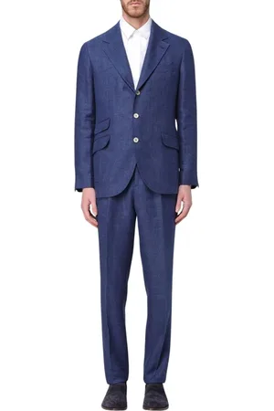 Brunello Cucinelli Uomo, Abiti Uomo, Blu, 2Xl, new