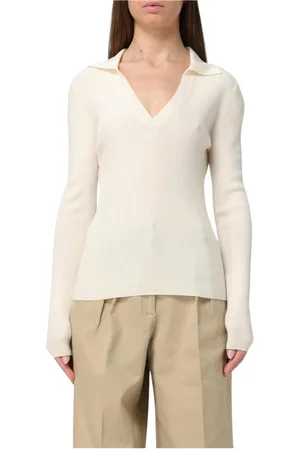 Allude Donna, Maglie, Bianco, L, new