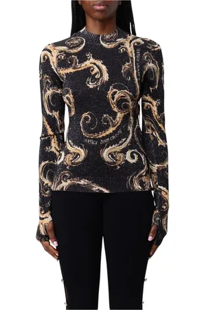 VERSACE Donna, Maglie, Nero, L, new