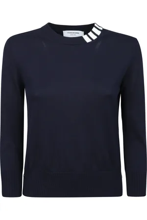 Thom Browne Donna, Maglie, Blu, 2Xs, new