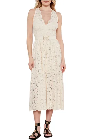 Twin-Set Donna, Abiti, Bianco, XS, new