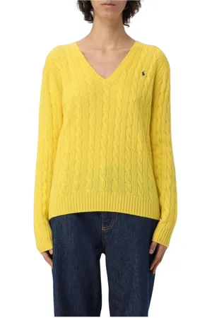 Ralph Lauren Donna, Maglie, Giallo, XS, new