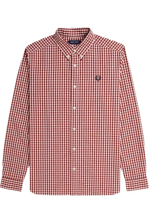 Fred Perry Uomo, Magliette, Rosso, XL, new