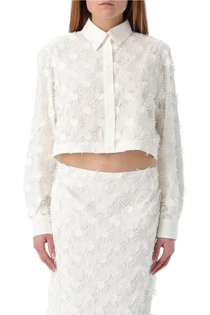 Msgm Donna, Camicette , Bianco, S, new
