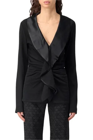 Alberta Ferretti Donna, Top, Nero, S, new