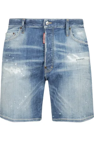 Dsquared2 Uomo, Pantaloncini, Blu, XL, new