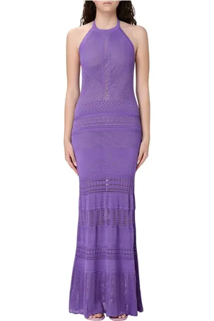 Twin-Set Donna, Abiti, Viola, M, new