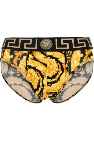 VERSACE Uomo, Mutande, Giallo, 3Xl, new