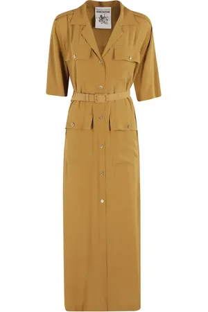 SEMICOUTURE Donna, Abiti, Marrone, S, new