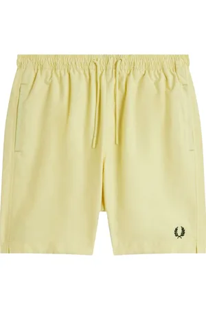 Fred Perry Uomo, Costumi da bagno, Giallo, M, new