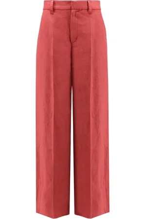 Brunello Cucinelli Donna, Pantaloni, Rosso, XS, new