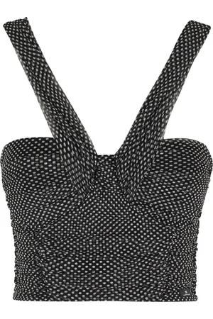 Elisabetta Franchi Donna, Top, Nero, L, new