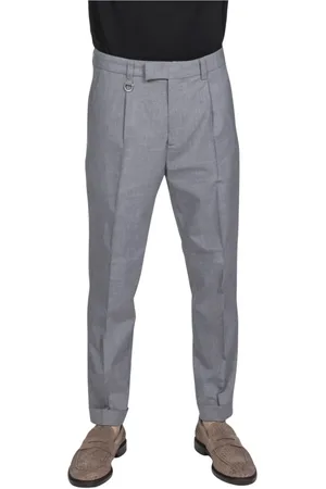 Paolo Pecora Uomo, Pantaloni, Grigio, L, new