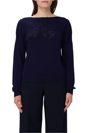 Twin-Set Donna, Maglie, Blu, S, new