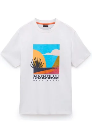 Napapijri Uomo, Top, Bianco, XL, new