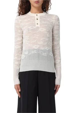 Bottega Veneta Donna, Maglie, Bianco, L, new