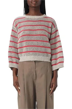 Brunello Cucinelli Donna, Maglie, Multicolore, XS, new