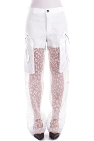 Pinko Donna, Pantaloni, Bianco, S, new