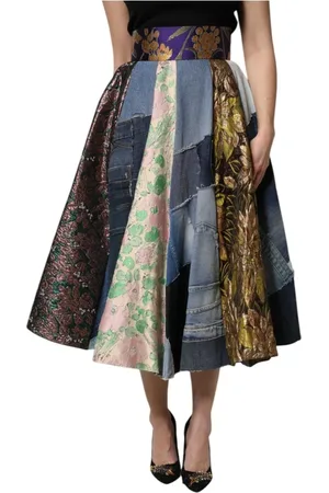 Dolce & Gabbana Donna, Gonne, Multicolore, 2Xs, new