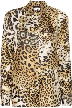 Roberto Cavalli Donna, Camicette , Multicolore, M, new